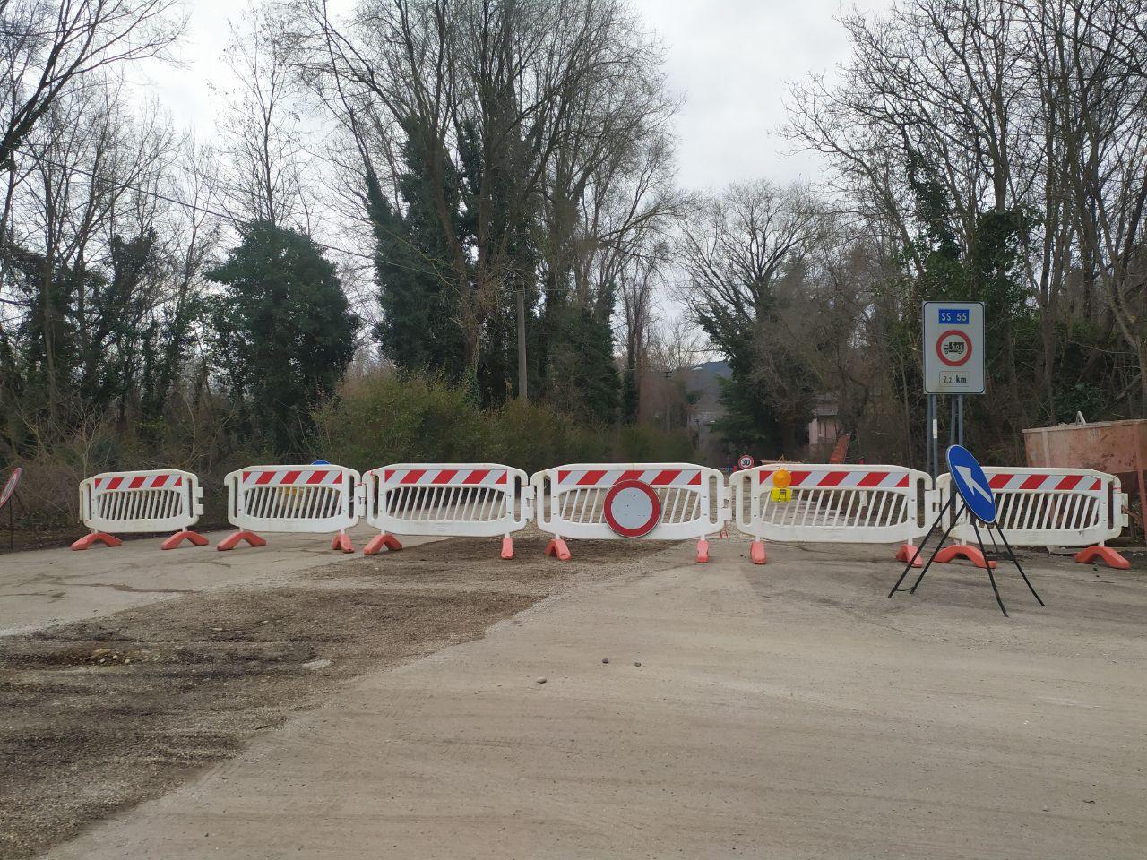 Immagine per Chiusa la strada tra Savogna e Rubbia, disagi alla circolazione sull'ex provinciale fino a marzo